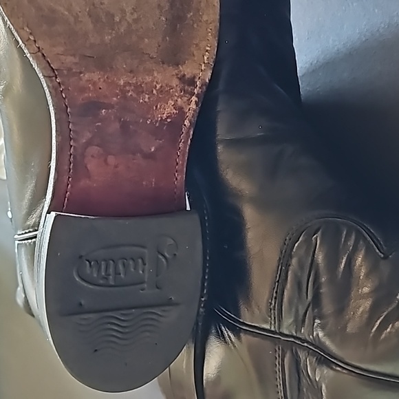 Justin men  boots imperfect size 7.5 D - Picture 6 of 6